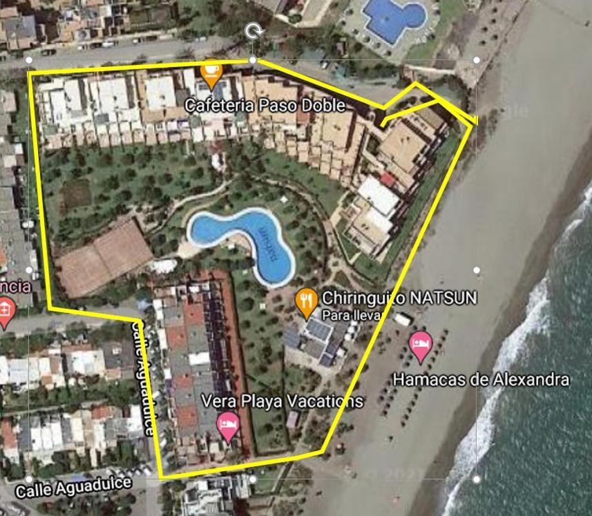 Natura Mediterranea Estudio Naturista Primera Linea Con Piscina Vera Exteriér fotografie